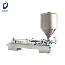 China Hersteller halbautomatische pneumatische kleine Abfüllmaschine für kohlensäurehaltige Getränke